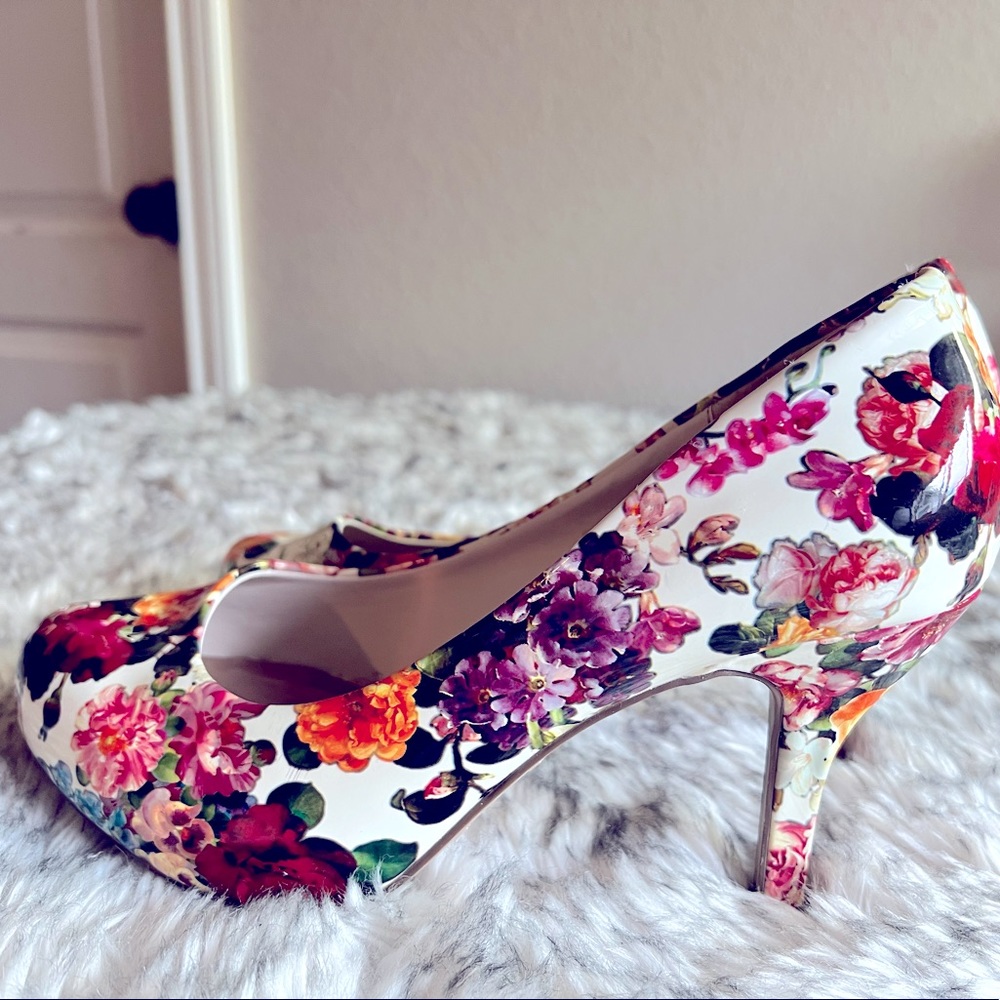 Madden Girl Floral Heels